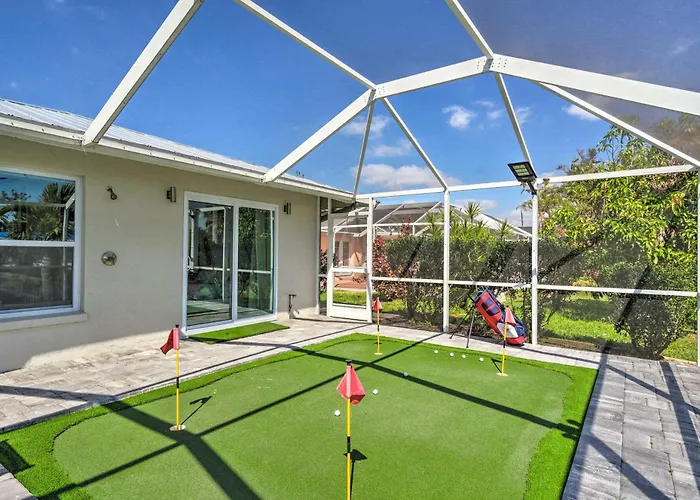 Outdoor Oasis W/ Updated Dock: Cape Coral Home